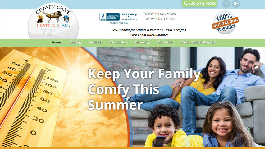 comfy-cave Comfy Cave Heating & Air Conditioning